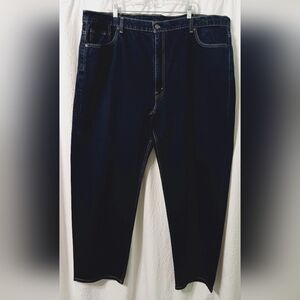 550 MEN'S DARK BLUE LEVI STRAUSS SIZE 48W 32L